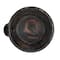Hello Honey® 22" Black Decorative Vintage Clay Bowl with Handle